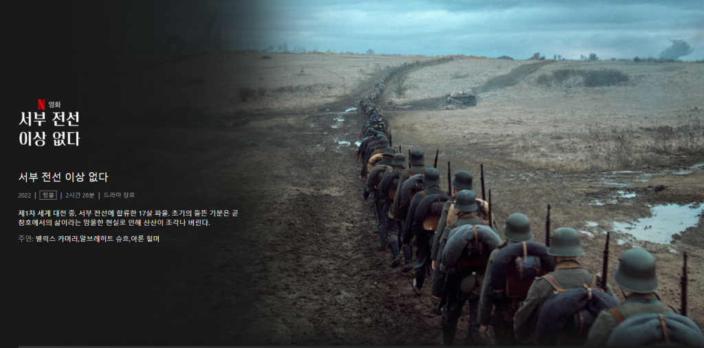 넷플릭스_추천영화_서부전선이상없다